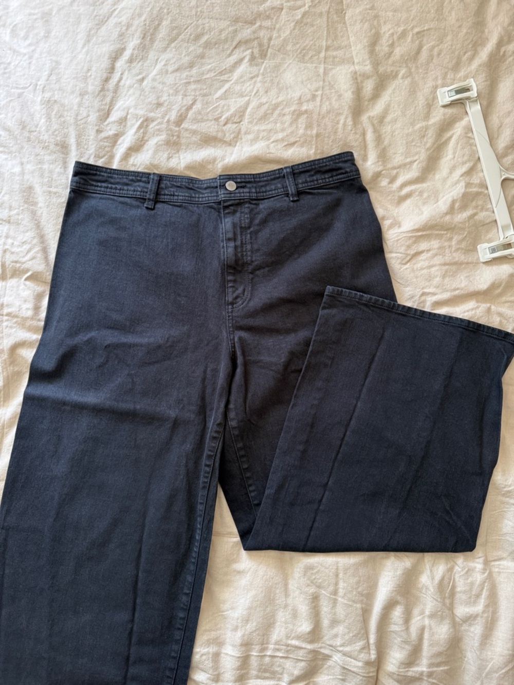 Universal Thread Black Sailor Wide-Leg Jeans
